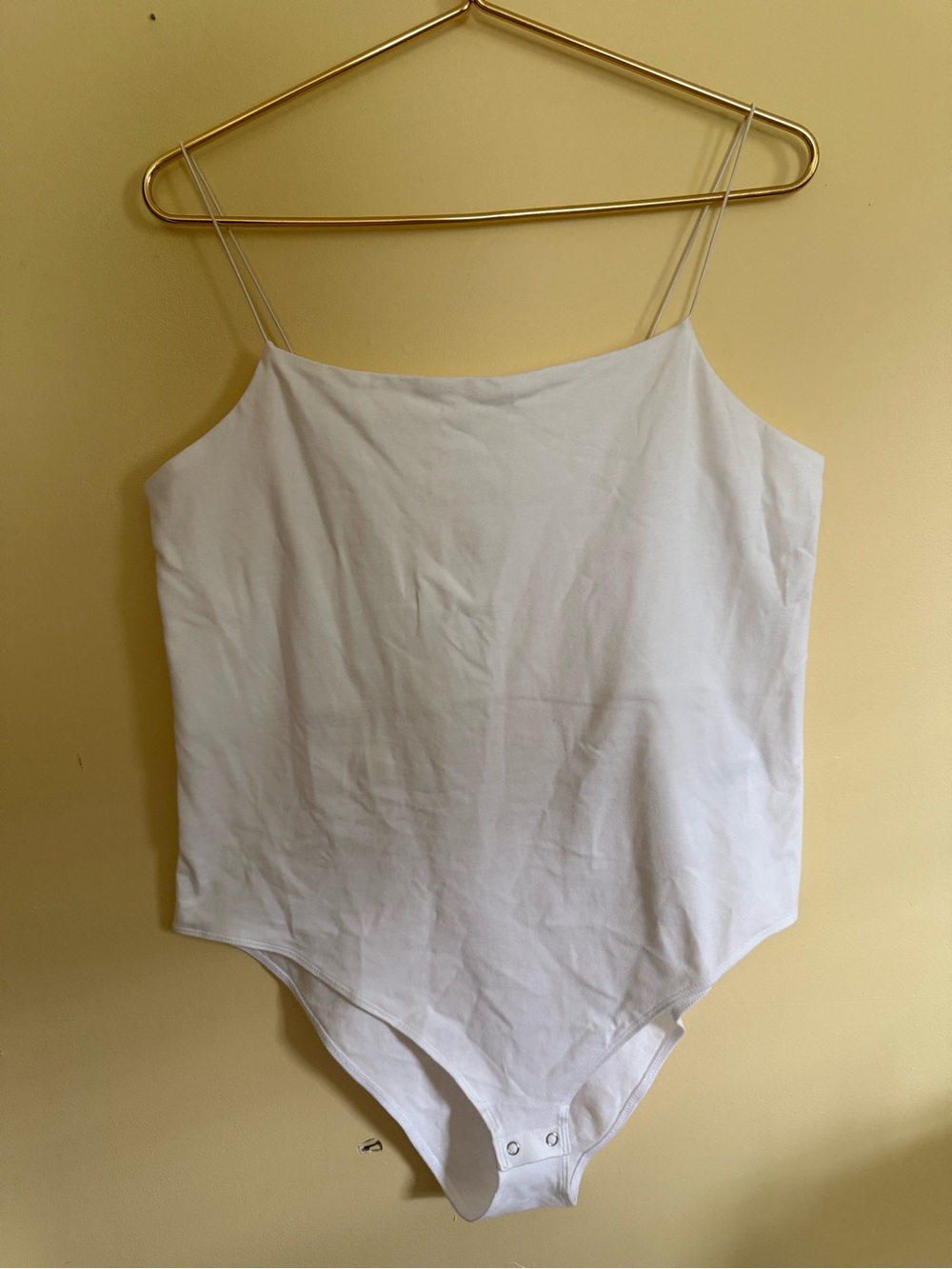 NWOT wild fable White Spaghetti Strap Bodysuit